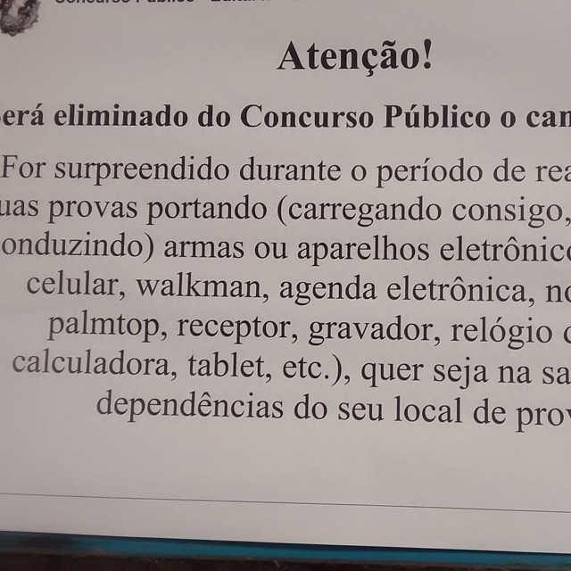 Capa do ensaio